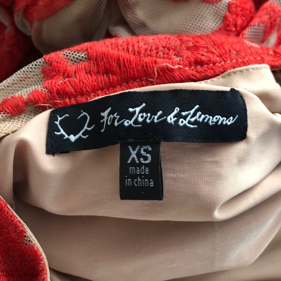 For love and lemons mini lace dress - Picture 4 of 4